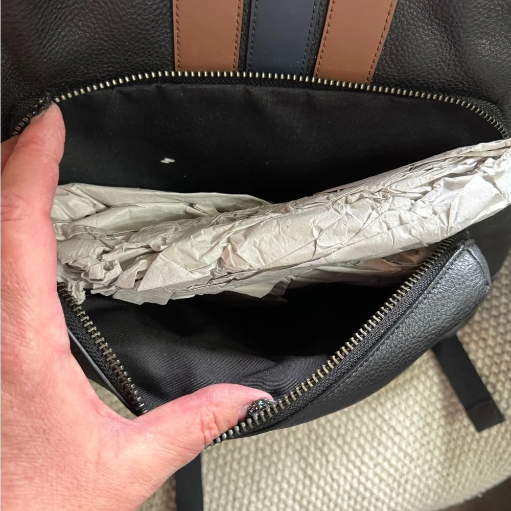 Coach‎ West Backpack With Varsity Stripe, NWT - Picture 7 of 13